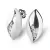 Dámské náušnice bílé zlato 585/1000 přírodní diamant 0.044 ct G/SI 10973-B-DIA