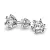 Dámské náušnice z bílého zlata 585/1000 přírodní diamanty 1,00 ct G/SI 109017-B-DIA