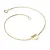 Náramek ze žlutého zlata 585/1000 přírodní diamanty 0.018 ct G/SI 10982-NR01-D-ZL-DIA