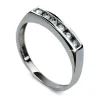 Dámský prsten bílé zlato 585/1000 přírodní diamant G/SI DF1863