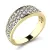 Dámský prsten žluté zlato 585/1000 přírodní diamant 0.573 ct G/SI 140006-ZL-DIA