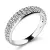 Dámský prsten bílé zlato 585/1000 přírodní diamant G/SI 140005-B-DIA