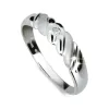 Dámský prsten bílé zlato 585/1000 přírodní diamant 0.017 ct G/SI DF1207