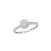 Dámský prsten bílé zlato 585/1000 přírodní diamant 0.236 ct GKW55421