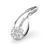 Dámský přívěsek bílé zlato 585/1000 přírodní diamant 0.126 ct - GKW46680