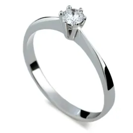 Dámský prsten zlato 585/1000 přírodní diamant 0.170 ct G/SI DF1877