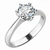 Dámský prsten bílé zlato 585/1000 přírodní diamant 0.60 ct G/SI 10736D