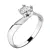 Dámský prsten bílé zlato 585/1000 přírodní diamant 0.33 ct G/SI 10786D