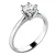 Dámský prsten bílé zlato 585/1000 přírodní diamant 0.60 ct G/SI 10720D 10720-B-DIA