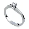 Dámský prsten bílé zlato 585/1000 přírodní diamant 0.170 ct G/SI DF1854