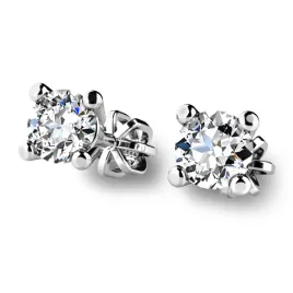 Dámské náušnice bílé zlato 585/1000 přírodní diamant 0.26 ct G/SI 10828-NS-325-B-DIA