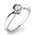 Dámský prsten bílé zlato 585/1000 přírodní diamant 0.20 ct G/SI 10810D