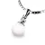 Dámský přívěsek přírodní diamant 0.027 ct perla a 10870-B-DIA 10870B-DIA