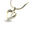 Dámský přívěsek přírodní diamant 0.072 ct G/SI 10879-ZL-DIA