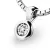 Dámský přívěsek přírodní diamant 0.200 ct G/SI 10908-B-DIA