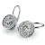 Dámské náušnice bílé zlato 585/1000 přírodní diamant 0.396 ct G/SI briliantové 10920-B-DIA