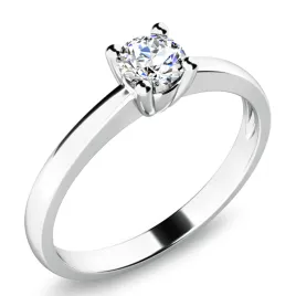 Dámský prsten bílé zlato 585/1000 přírodní diamant 0.25 ct G/SI 10940D