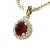 Dámský přívěsek přírodní diamant 0.50 ct G/SI 10927-ZL-GRA