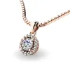 Dámský přívěsek přírodní diamant 0.580 ct G/SI 10927-CV-DIA