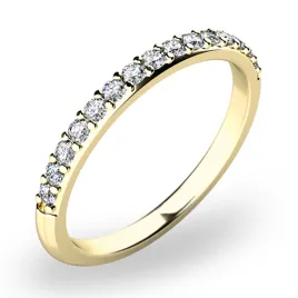Dámský prsten žluté zlato 585/1000 přírodní diamant 0.168 ct G/SI 10845D-ZL