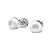 Dámské náušnice bílé zlato 585/1000 přírodní diamant 0.024 ct G/SI 140008-B-DIA