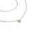 Dámský náhrdelník žluté zlato 585/1000 přírodní diamant 0.130 ct G/SI s briliantem 10828-NH01-BCV