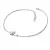 Dámský náramek bílé zlato 585/1000 přírodní diamant 0.030 ct G/SI brilianty 10851-NR01-B