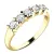Dámský prsten žluté zlato 585/1000 přírodní diamant 0.50 ct G/SI 10774D-ZL