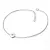 Dámský náramek bílé zlato 585/1000 přírodní diamant 0.055 ct G/SI 10911-NR01-B