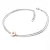 Dámský náramek zlato mix 585/1000 přírodní diamant 0.055 ct G/SI 10911-NR02-BCV