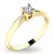 Dámský prsten žluté zlato 585/1000 přírodní diamant 0.130 ct G/SI 10942D-ZL 10942-ZL-DIA