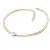Dámský náramek žluté zlato 585/1000 přírodní diamant 0.055 ct G/SI 10911-NR02-ZLB