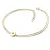 Dámský náramek přírodní diamant 0.055 ct champagne žluté zlato 10911-NR02-ZL-Champ