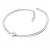 Dámský náramek bílé zlato 585/1000 přírodní diamant 0.055 ct G/SI 10911-NR02-B