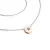 Dámský náhrdelník žluté zlato 585/1000 přírodní diamant 0.055 ct G/SI s briliantem 10911-NH01-BCV