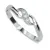 Dámský prsten zlato 585/1000 s přírodními diamanty 0.035 ct G/SI DF2001